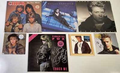 Lot 318 - POP SIGNED LPS / 7" COLLECTION.