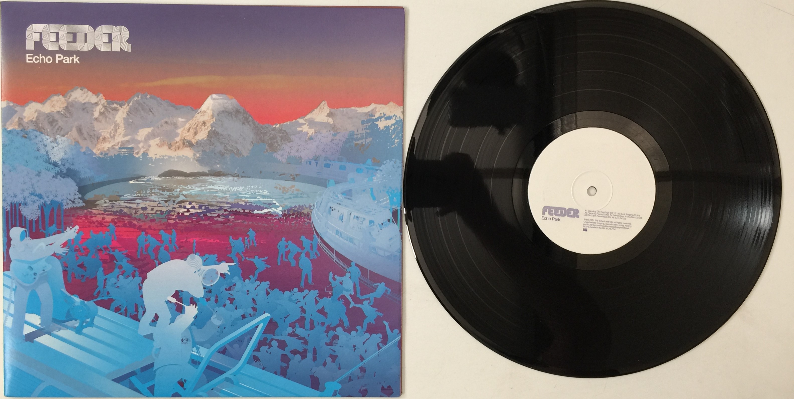 Feeder – Echo Park LP UKオリジナル アナログ レコード