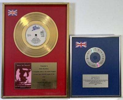 Lot 387 - UK SALES AWARDS INC SIMPLE MINDS / MARIA MCKEE.