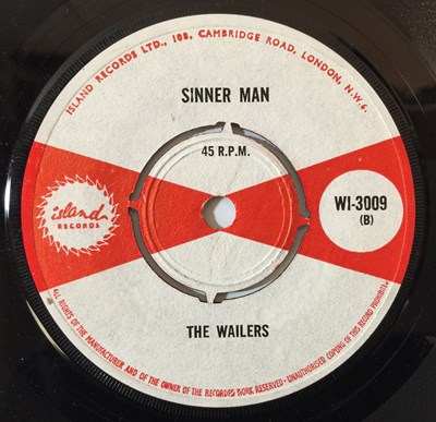 Lot 209 - THE WAILERS - LET HIM GO (RUDE BOY GET BAIL)/ SINNER MAN UK 7'' (WI-3009)