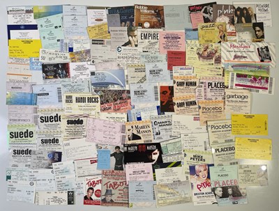 Lot 126 - LARGE ARCHIVE OF 1990S AND 00S TICKETS.