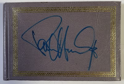 Lot 129 - COLLECTION OF C 1990S CONCERT TICKETS - ALBUM SIGNED BY PAUL STANLEY OF KISS. .