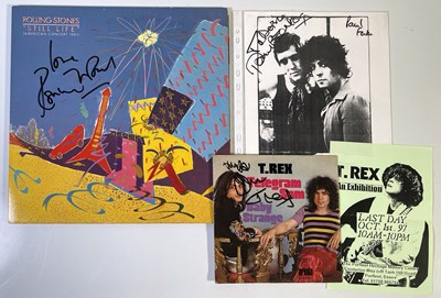 Lot 271 - AUTOGRAPHS INC RONNIE WOOD SIGNED ROLLING STONES LP.