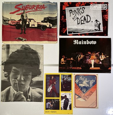 Lot 240 - 17 ROCK/PUNK POSTERS.