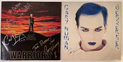 Lot 276 - GARY NUMAN SIGNED LPS.