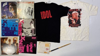 Lot 543 - BILLY IDOL - GENERATION X MEMORABILIA.