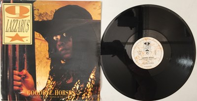 Lot 249 - 249Q. LAZZARUS - GOODBYE HORSES 12" (ALL NATIONS RECORDS - 12 ANRS001)