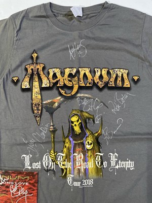 Lot 329 - MAGNUM SIGNED ITEMS.