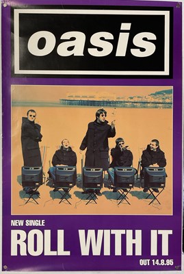 Lot 559 - OASIS - LIVE FOREVER / PROMO POSTERS.