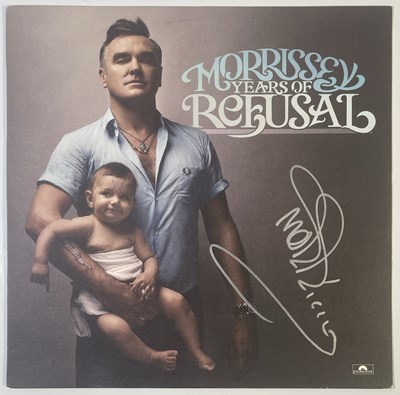 Lot 565 - THE SMITHS - MORRISSEY SIGNED LP.