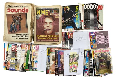 Lot 341 - NEW ORDER & RELATED MUSIC MAGAZINES AND MUSIC NEWSPAPER ARCHIVE