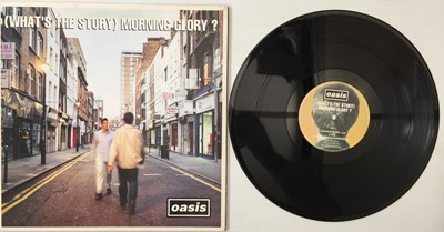 Lot 722 - OASIS - (WHAT'S THE STORY) MORNING GLORY? LP (ORIGINAL UK COPY - CREATION CRE LP 189)