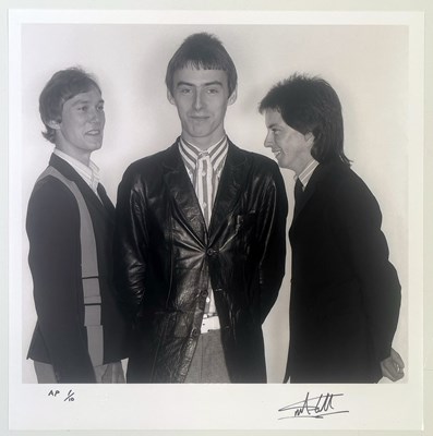 Lot 525 - MARTYN GODDARD - LIMITED EDITION 1/10 THE JAM 'DAVID WATTS' SESSIONS PHOTO.