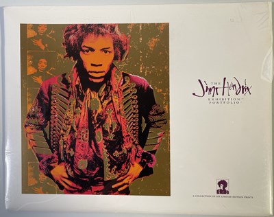 Lot 496 - JIMI HENDRIX EXHIBITION PORTFOLIO.