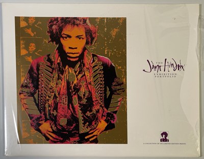 Lot 421 - JIMI HENDRIX EXHIBITION PORTFOLIO.