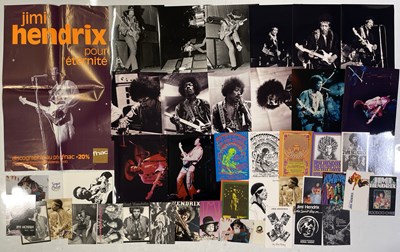 Lot 498 - JIMI HENDRIX - PHOTOGRAPHS / POSTCARDS / POSTER.