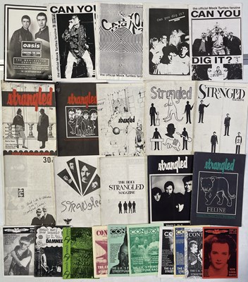 Lot 140 - COLLECTABLE PUNK ZINES INC STRANGLED / CONTROL!