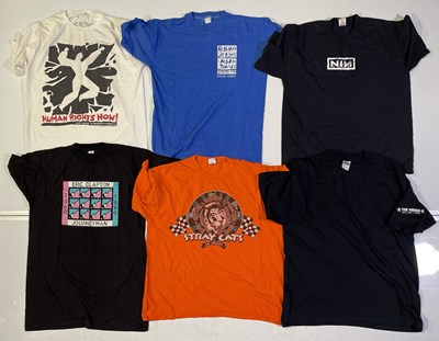 Lot 371 - CREW ISSUED TOUR T-SHIRTS INC ROLLING STONES.