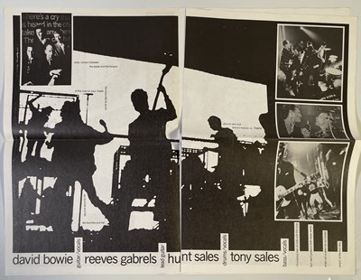 Lot 481 - DAVID BOWIE - FULLY SIGNED 1989 TIN MACHINE PROGRAMME.