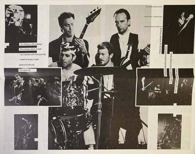 Lot 481 - DAVID BOWIE - FULLY SIGNED 1989 TIN MACHINE PROGRAMME.