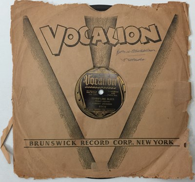 Lot 84 - ROBERT JOHNSON - KIND HEARTED WOMAN BLUES C/W TERRAPLANE BLUES - ORIGINAL US 10" 78RPM RECORDING (VOCALION 03416)