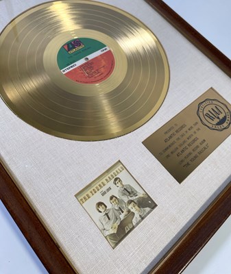 Lot 393 - THE YOUNG RASCALS - OFFICIAL RIAA GOLD DISC AWARD.