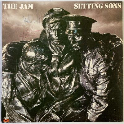 Lot 529 - THE JAM - SETTING SONS -SIGNED COPY.