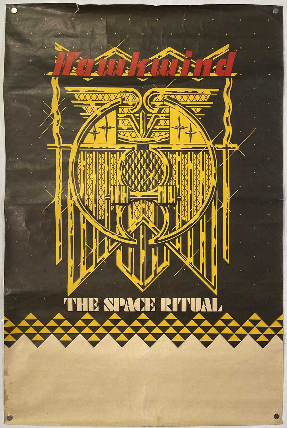 Lot 245 - HAWKWIND - BARNEY BUBBLES DESIGNED SPACE