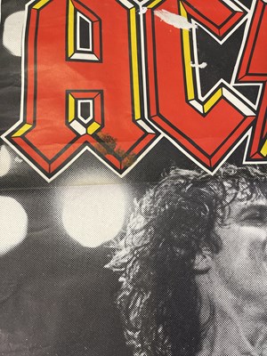 Lot 247 - AC/DC - 1986 EDINBURGH PLAYHOUSE CONCERT POSTER.