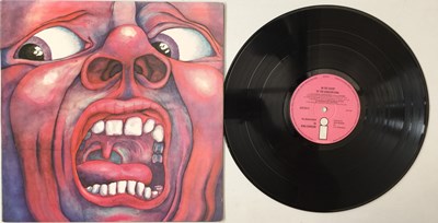 Lot 261 - KING CRIMSON - IN THE COURT OF THE CRIMSON KING LP (ORIGINAL ISLAND - SOLID PINK - ILPS-9111 A2/B2)