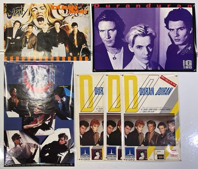 Lot 516 - DURAN DURAN - PROMO POSTER COLLECTION.