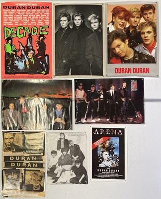 Lot 518 - DURAN DURAN POSTER COLLECTION.