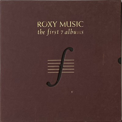 Lot 756 - ROXY MUSIC - THE FIRST 7 ALBUMS LP BOX SET (1981 - POLYDOR/EG - EGBS 1)