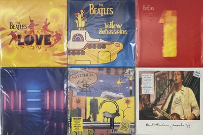 Lot 757 - THE BEATLES / RELATED - MODERN - LP COLLECTION