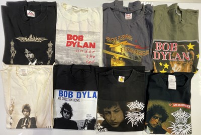 Lot 406 - BOB DYLAN - CONCERT / TOUR T-SHIRT COLLECTION.