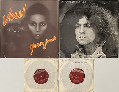 Lot 764 - T. REX / RELATED - LP / 7" RARITIES PACK