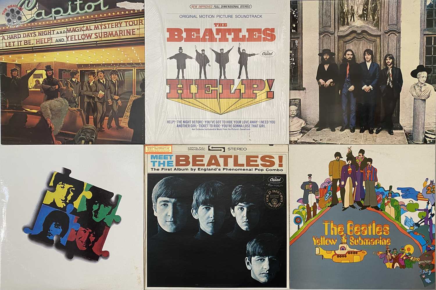 Lot 869 - THE BEATLES - LP COLLECTION (INC BOX SET)