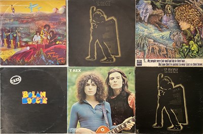 Lot 873 - T REX/ HENDRIX/ STONES - LP COLLECTION