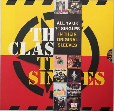 Lot 676 - THE CLASH - THE SINGLES BOX (82876876287)