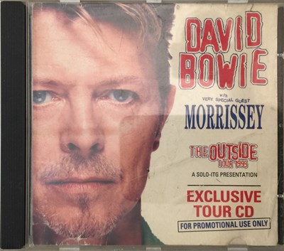 Lot 675 - DAVID BOWIE / MORRISSEY - EXCLUSIVE TOUR CD (PROMO - SOLO 1)