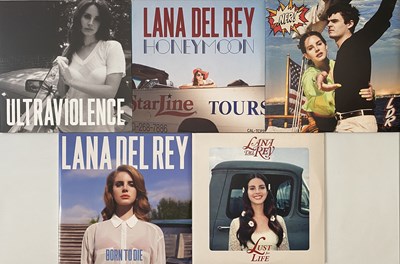 Lot 887 - LANA DEL REY - LP COLLECTION (MODERN/ REISSUES)