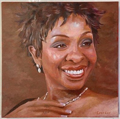 Lot 2360261 - DAVE CROCKER - ORGINAL ART - GLADYS KNIGHT.