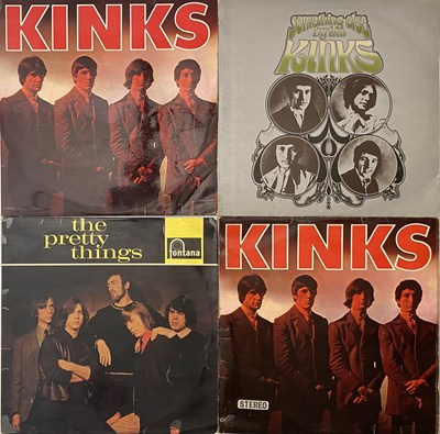 Lot 938 - THE KINKS / PRETTY THINGS / YARDBIRDS - LP PACK