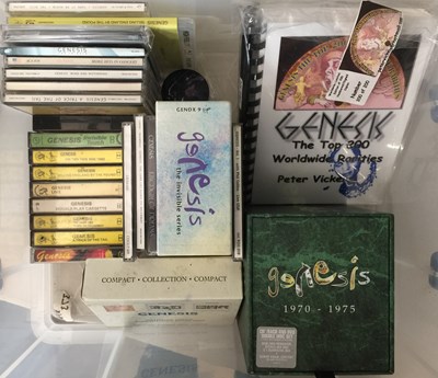 Lot 961 - GENESIS - CD / CD BOX SET / CASSETTE COLLECTION