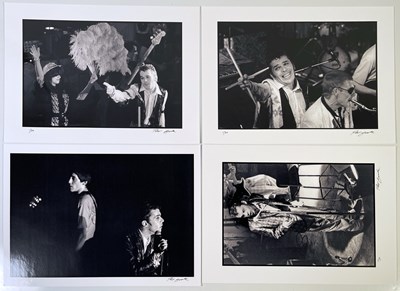 Lot 374 - PETER COOK - SIGNED LIMITED EDITION PHOTOGRAPHS - IAN DURY.