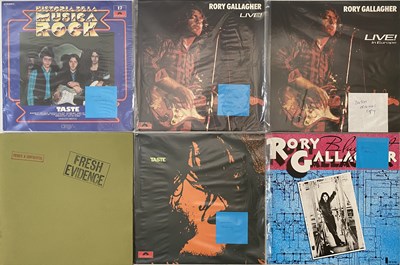 Lot 971 - RORY GALLAGHER - LPs / CD LONG BOXES COLLECTION (INC SIGNED)