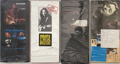Lot 971 - RORY GALLAGHER - LPs / CD LONG BOXES COLLECTION (INC SIGNED)