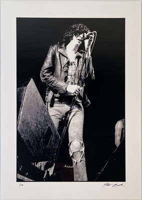 Lot 191 - PETER COOK - SIGNED LIMITED EDITION PHOTOGRAPH - THE RAMONES.