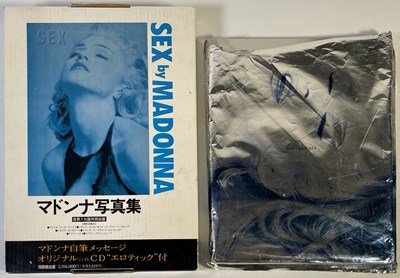 Lot 511 - MADONNA - SEX BOOK INC SEALED JAPANESE EDITION.