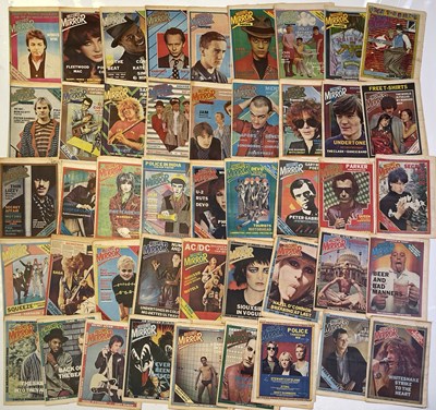 Lot 144 - RECORD MIRROR - ALMOST COMPREHENSIVE RUN FROM 1980 - 1991.